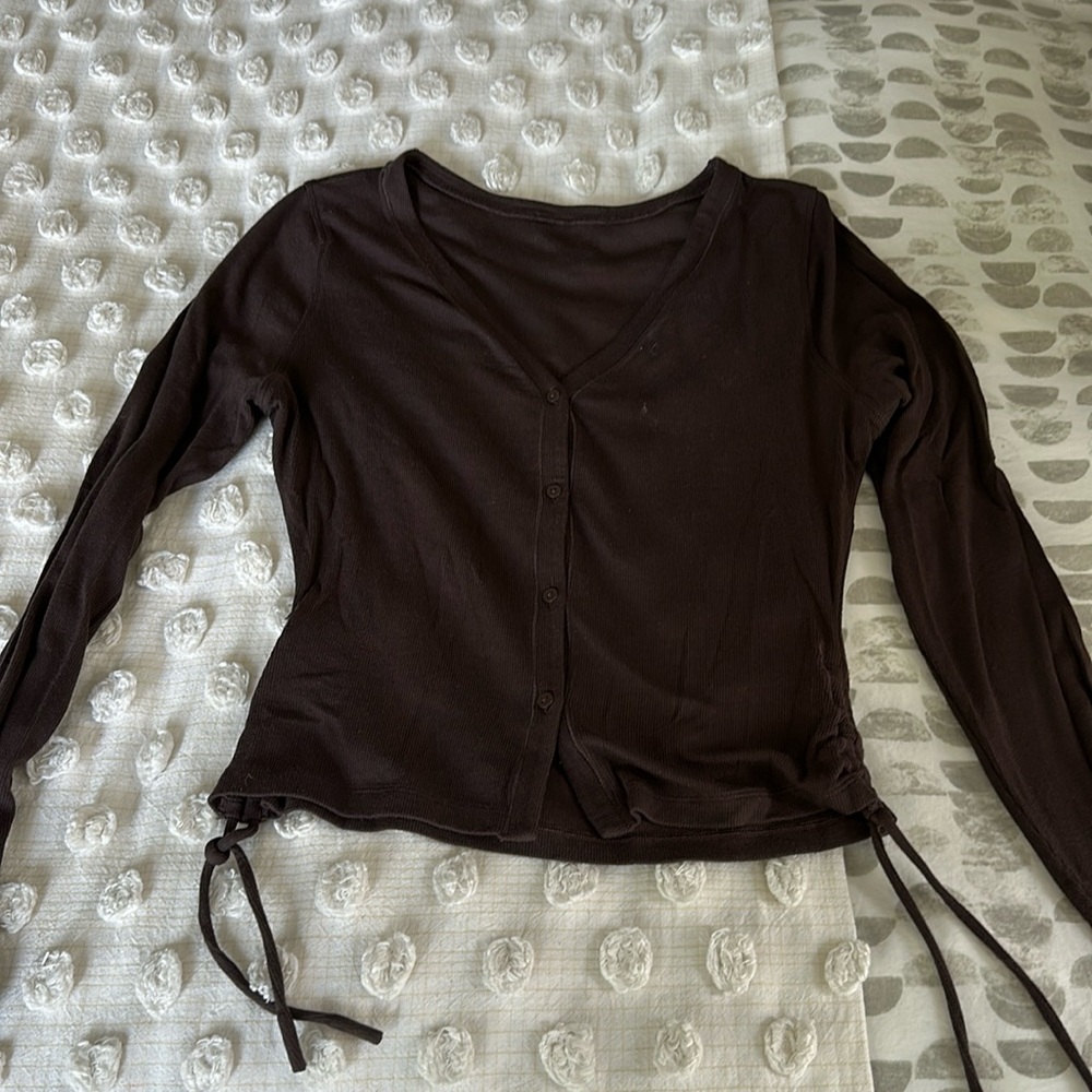lululemon brown long sleeve